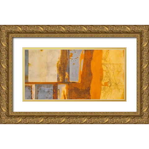 The Silent Sound of Africa I Gold Ornate Wood Framed Art Print with Double Matting by Heinrich, Christian