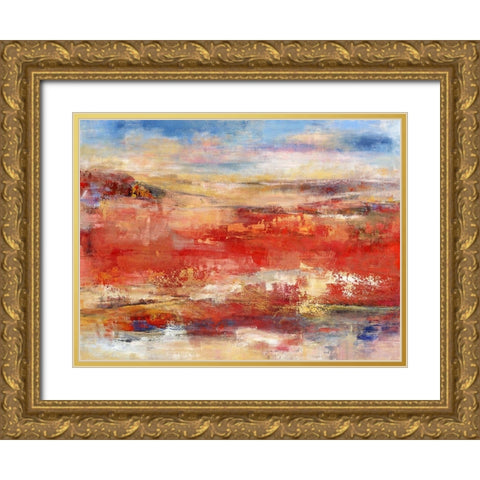 Weite IV Gold Ornate Wood Framed Art Print with Double Matting by Ohland, Christa