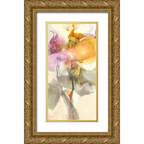 Tender Blossom Gold Ornate Wood Framed Art Print with Double Matting by Witt, El