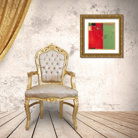 Dolce meta II Gold Ornate Wood Framed Art Print with Double Matting by Cusumano, Francesco
