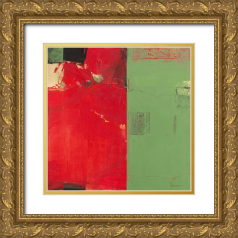 Dolce meta II Gold Ornate Wood Framed Art Print with Double Matting by Cusumano, Francesco