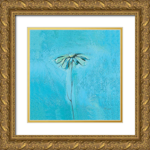 Fiore 4 Gold Ornate Wood Framed Art Print with Double Matting by Filatov, Elena