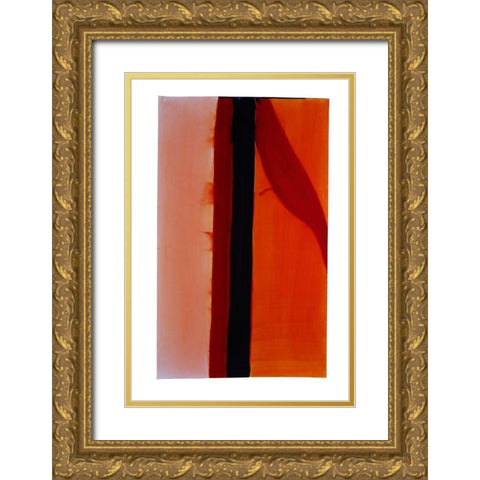 OkÃ¨ II Gold Ornate Wood Framed Art Print with Double Matting by Fusi, Federico