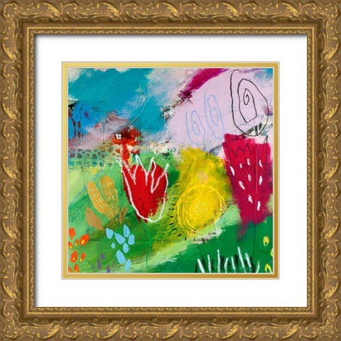 Verzaubert Teil I Gold Ornate Wood Framed Art Print with Double Matting by Schmalzl, Franziska