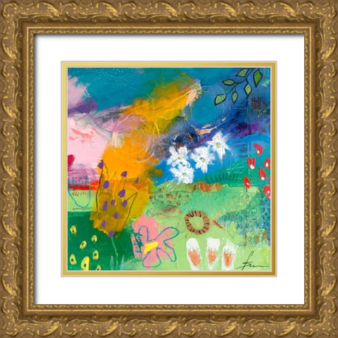 Verzaubert Teil II Gold Ornate Wood Framed Art Print with Double Matting by Schmalzl, Franziska