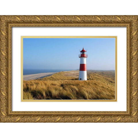 Sylt IV Gold Ornate Wood Framed Art Print with Double Matting by Rossmeissl, Gerhard