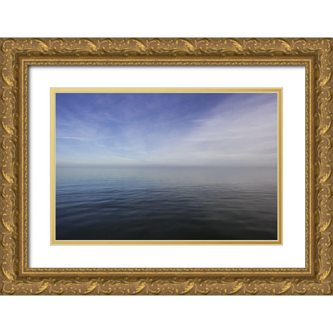 Horizont und Licht VIII Gold Ornate Wood Framed Art Print with Double Matting by Rossmeissl, Gerhard