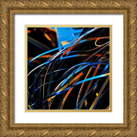 Energie-1 Gold Ornate Wood Framed Art Print with Double Matting by Weisman, Gerd