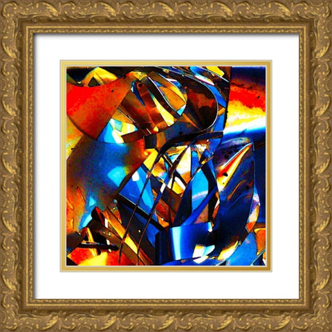 Kama Gold Ornate Wood Framed Art Print with Double Matting by Weisman, Gerd