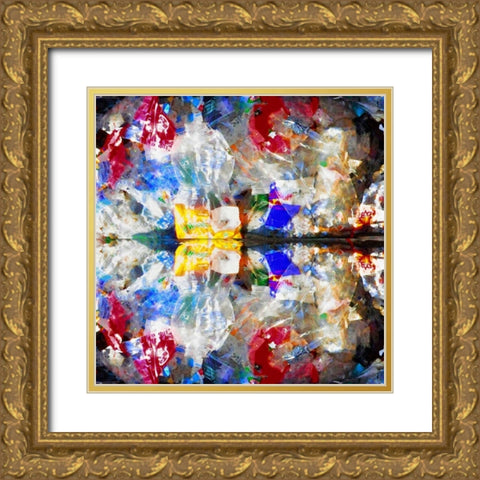 On the beach Gold Ornate Wood Framed Art Print with Double Matting by Weisman, Gerd