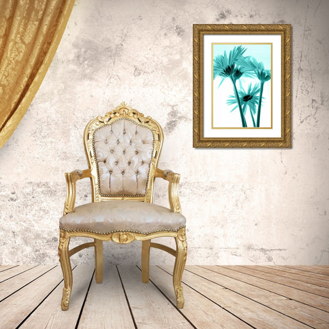 Rendez-Vous III Gold Ornate Wood Framed Art Print with Double Matting by Riedt, Kirsten