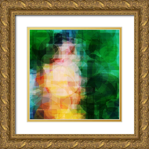 in the park Gold Ornate Wood Framed Art Print with Double Matting by Lorenz, Peter