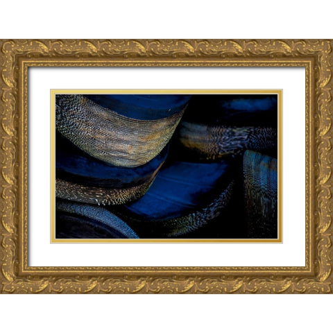 Hafen 3 Gold Ornate Wood Framed Art Print with Double Matting by Krause, Michael