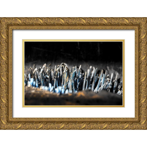 Hafen 5 Gold Ornate Wood Framed Art Print with Double Matting by Krause, Michael