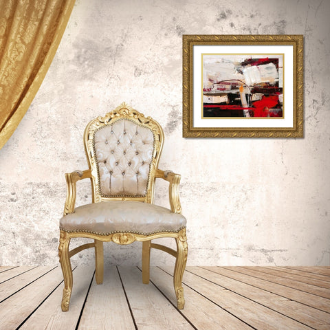 Das dem Sinn am nachsten gelegen Gold Ornate Wood Framed Art Print with Double Matting by Mayer, Norbert