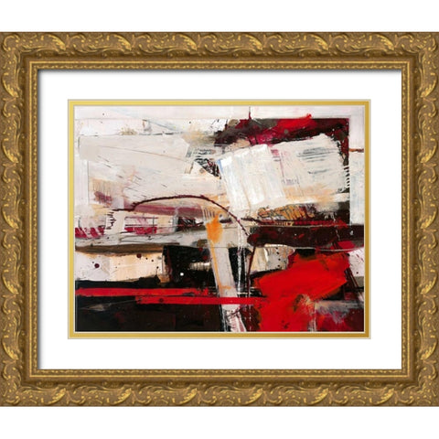 Das dem Sinn am nachsten gelegen Gold Ornate Wood Framed Art Print with Double Matting by Mayer, Norbert