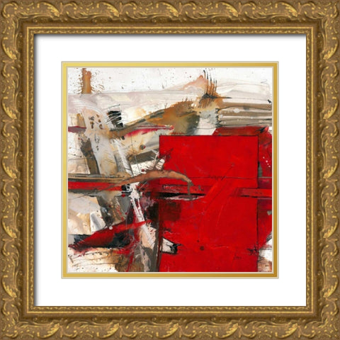 Wenn der Trieb einen Gedanken be Gold Ornate Wood Framed Art Print with Double Matting by Mayer, Norbert