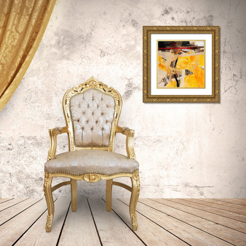 Sonnenbretter Gold Ornate Wood Framed Art Print with Double Matting by Mayer, Norbert