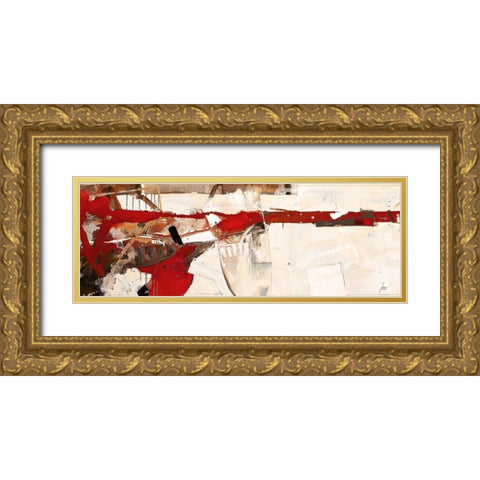 Hab zu spuren mich getraut Gold Ornate Wood Framed Art Print with Double Matting by Mayer, Norbert