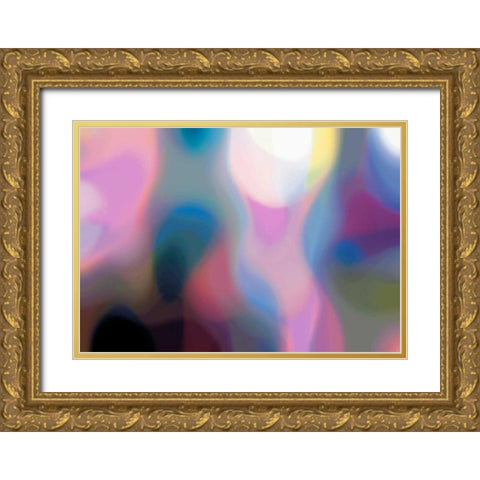 Evolution 12 Gold Ornate Wood Framed Art Print with Double Matting by Klipp, Ortwin