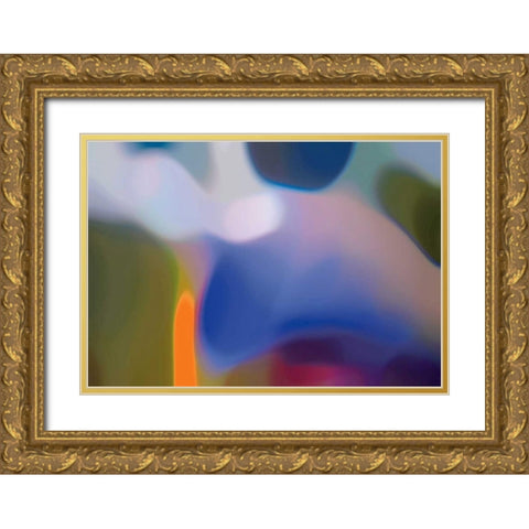 Evolution 11 Gold Ornate Wood Framed Art Print with Double Matting by Klipp, Ortwin