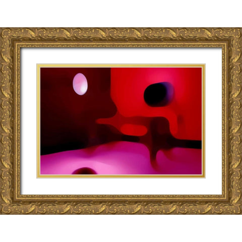 Evolution 856 Gold Ornate Wood Framed Art Print with Double Matting by Klipp, Ortwin
