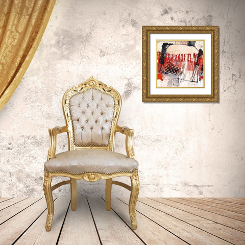 Pulsierend Gold Ornate Wood Framed Art Print with Double Matting by Suess, Robert