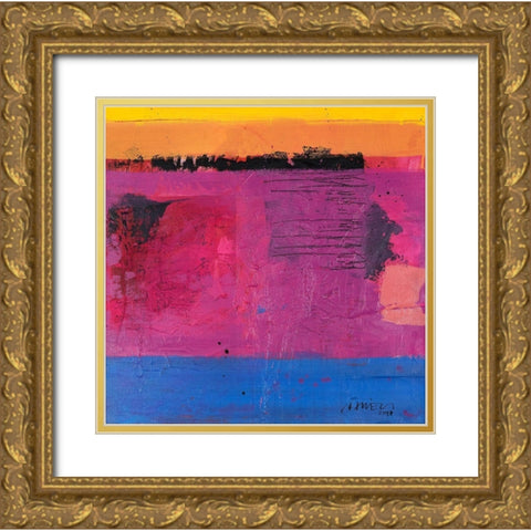 Memory of Japan I Gold Ornate Wood Framed Art Print with Double Matting by SÃ¼ess, Robert