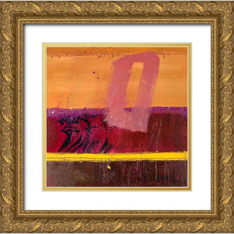 Memory of Japan II Gold Ornate Wood Framed Art Print with Double Matting by SÃ¼ess, Robert