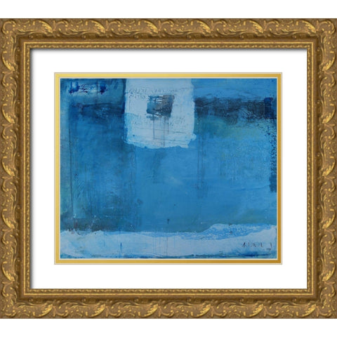 Seiltanz Gold Ornate Wood Framed Art Print with Double Matting by SÃ¼ess, Robert