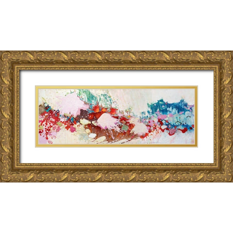Expression Gold Ornate Wood Framed Art Print with Double Matting by Endress, Sabine