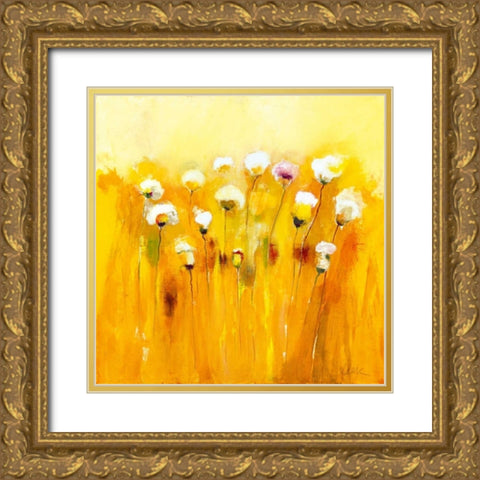 Summerfields I Gold Ornate Wood Framed Art Print with Double Matting by Strunk, Anne L.