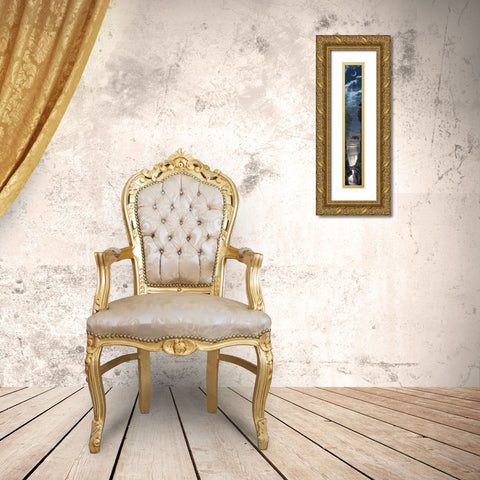 Way to the Heaven Gold Ornate Wood Framed Art Print with Double Matting by Martin, Jose Luis