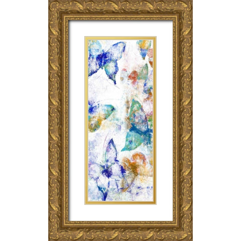 Bright Flight I Gold Ornate Wood Framed Art Print with Double Matting by Studio W