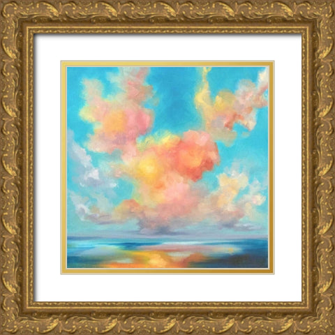 The Sureness of Things Gold Ornate Wood Framed Art Print with Double Matting by Quin, Marabeth