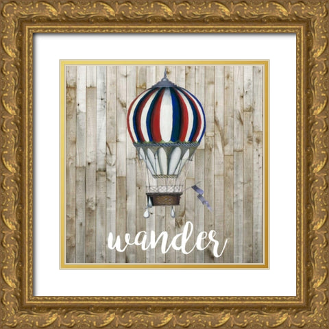 Young Explorer I Gold Ornate Wood Framed Art Print with Double Matting by Studio W