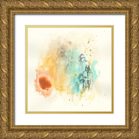 Magnetic Shift IV Gold Ornate Wood Framed Art Print with Double Matting by Vess, June Erica