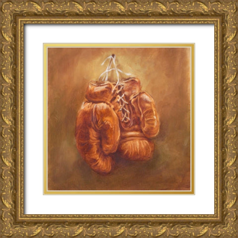 Rustic Sports I Gold Ornate Wood Framed Art Print with Double Matting by Harper, Ethan