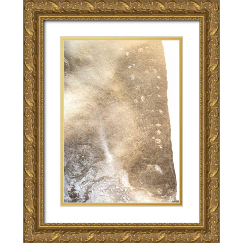 Gold Fusion I Gold Ornate Wood Framed Art Print with Double Matting by Contacessi, Julia