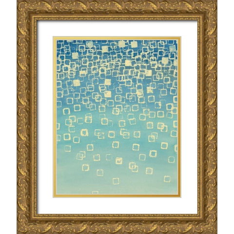Faded Axioms I Gold Ornate Wood Framed Art Print with Double Matting by Lam, Vanna