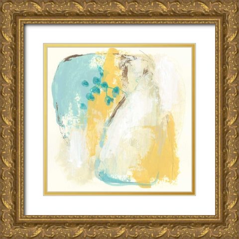 Diadem II Gold Ornate Wood Framed Art Print with Double Matting by Vess, June Erica