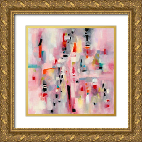 Relax I Gold Ornate Wood Framed Art Print with Double Matting by Galapon, Nikki