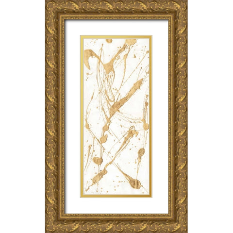 Indulgence II Gold Ornate Wood Framed Art Print with Double Matting by Stramel, Renee W.