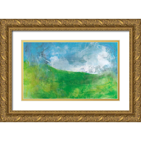Seeking Wisdom I Gold Ornate Wood Framed Art Print with Double Matting by Suderman, Karen