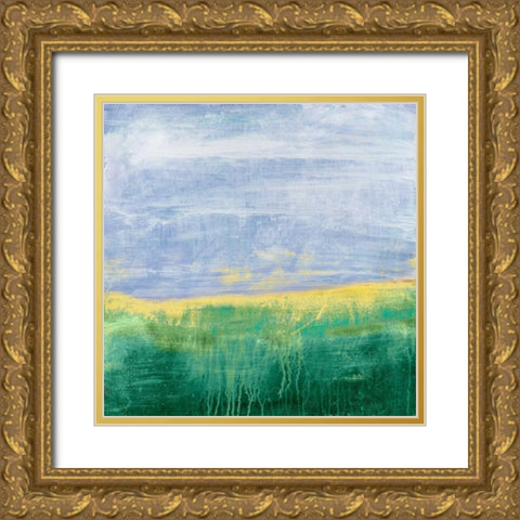 Whispers Emerge II Gold Ornate Wood Framed Art Print with Double Matting by Suderman, Karen