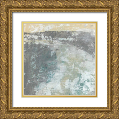 Pensive Neutrals I Gold Ornate Wood Framed Art Print with Double Matting by Suderman, Karen