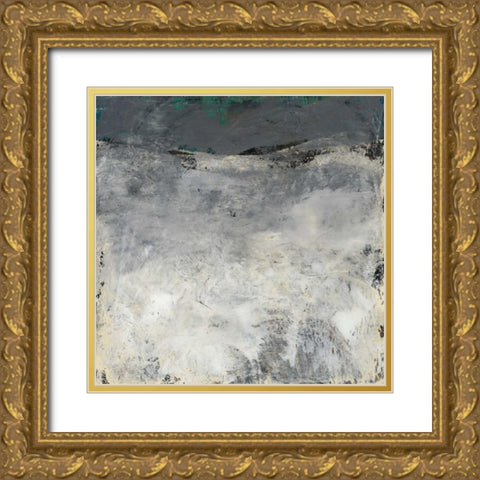 Pensive Neutrals II Gold Ornate Wood Framed Art Print with Double Matting by Suderman, Karen