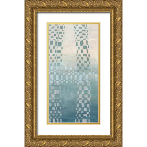 Beyond Atlantic II Gold Ornate Wood Framed Art Print with Double Matting by Lam, Vanna