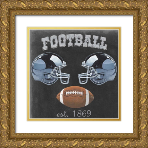 Sporting History II Gold Ornate Wood Framed Art Print with Double Matting by McCavitt, Naomi