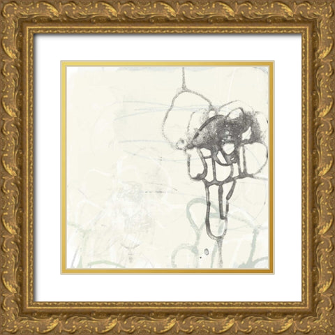 Marginal Boundary I Gold Ornate Wood Framed Art Print with Double Matting by Vess, June Erica